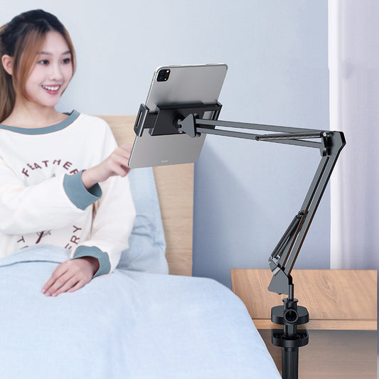 Mobile Phone Lazy Stand – Adjustable Gooseneck Phone Holder for Bed & Desk, Flexible Arm Clip Mount for iPhone & Android, Aluminum Alloy Bracket for Watching, Recording, Reading, Hands-Free Use