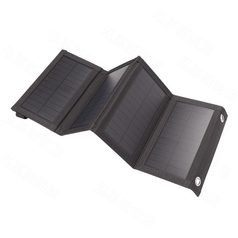8W Portable Solar Folding Bag, Outdoor Energy Storage Solar Charger for Mobile Phones, Power Banks & Small Devices, USB 5V2A Emergency Power
