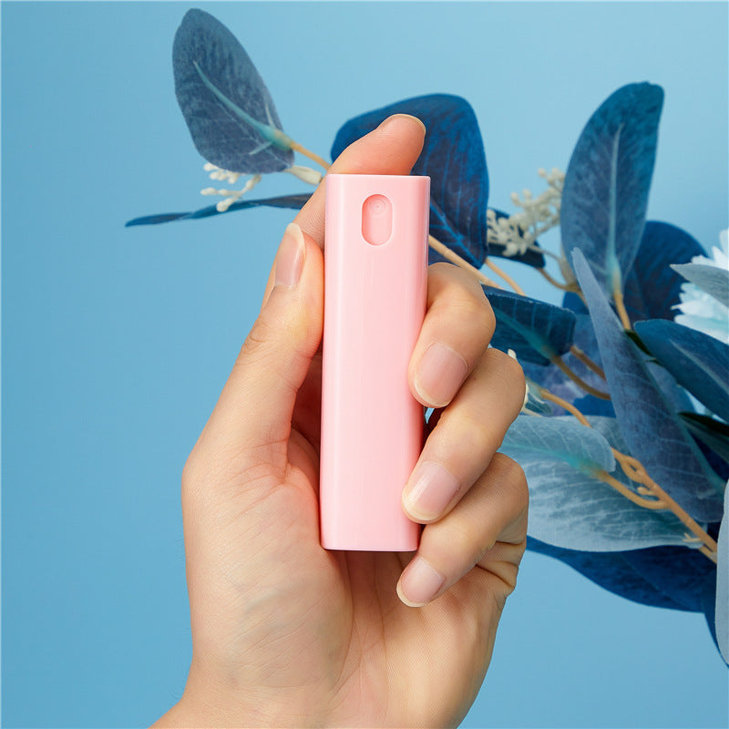 Perfume Subpackaging Screen Cleaning Spray Bottles โ Portable Mini Refillable Fire Extinguisher Design, 10ml PP Glass Container for Phone, Tablet, Monitor & Travel Use