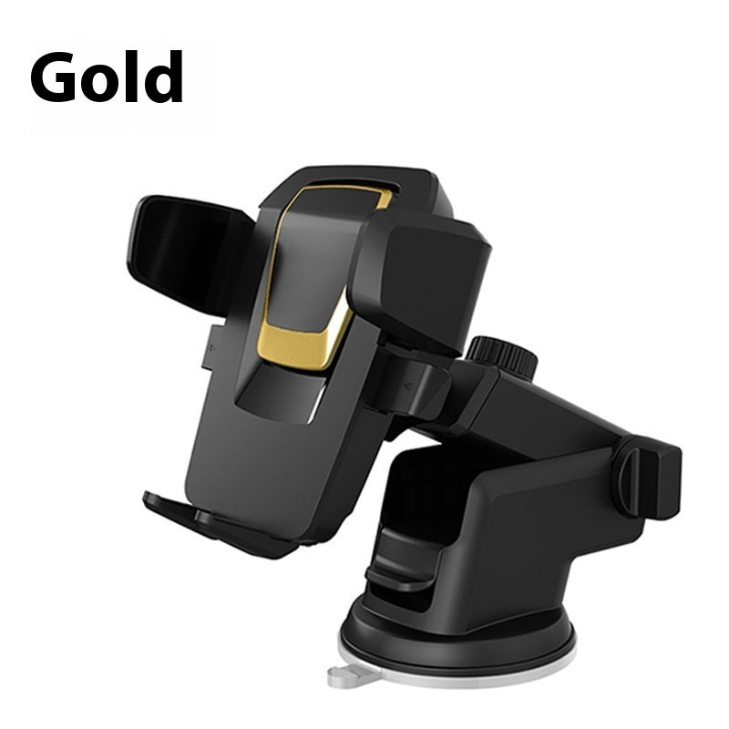 Car Phone Holder with Multi-Function Adhesive Pad | Universal Dashboard Mount, Anti-Slip Mobile Holder for Cars