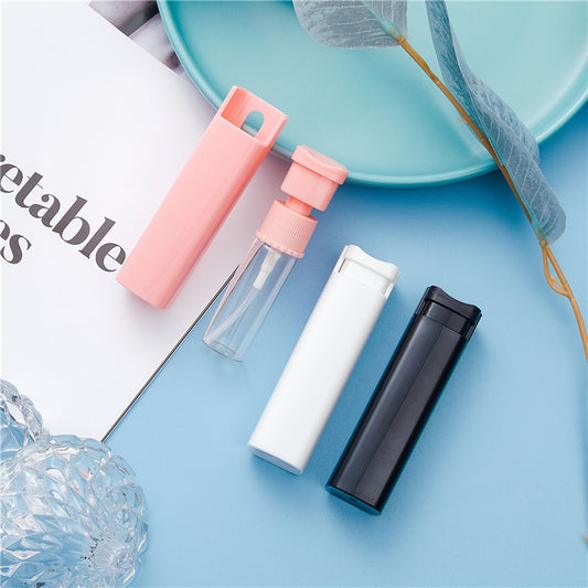 Perfume Subpackaging Screen Cleaning Spray Bottles – Portable Mini Refillable Fire Extinguisher Design, 10ml PP Glass Container for Phone, Tablet, Monitor & Travel Use