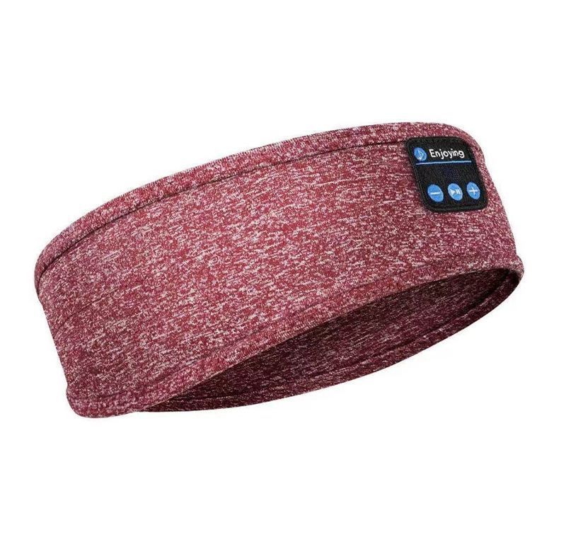 Bluetooth Sleep Headphones Headband, Wireless Music Headband with Thin Ultra-Soft Speakers, HD Stereo Sound, Long Battery Life, Washable Sports Headband for Side Sleepers, Yoga, Travel