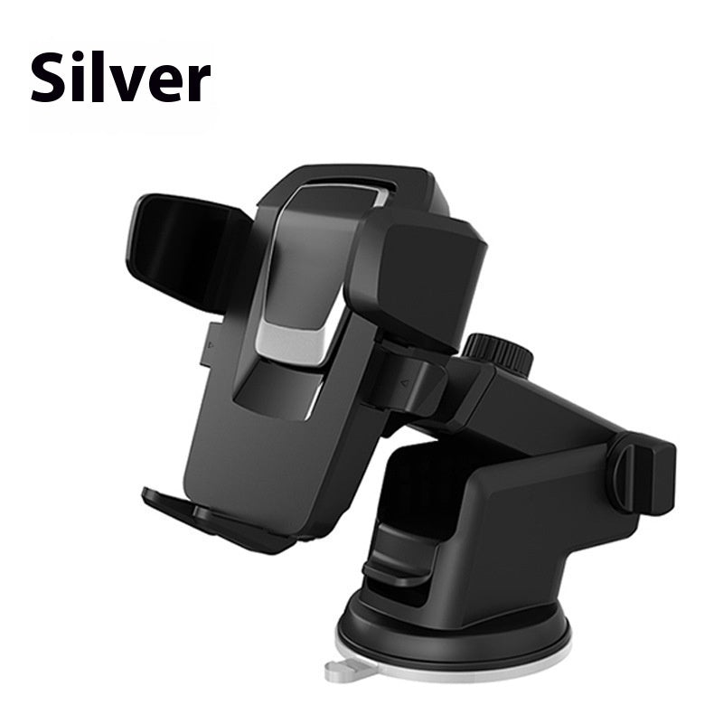 Car Phone Holder with Multi-Function Adhesive Pad | Universal Dashboard Mount, Anti-Slip Mobile Holder for Cars