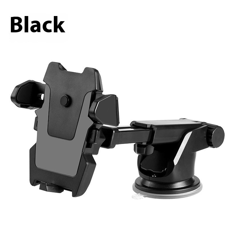 Car Phone Holder with Multi-Function Adhesive Pad | Universal Dashboard Mount, Anti-Slip Mobile Holder for Cars