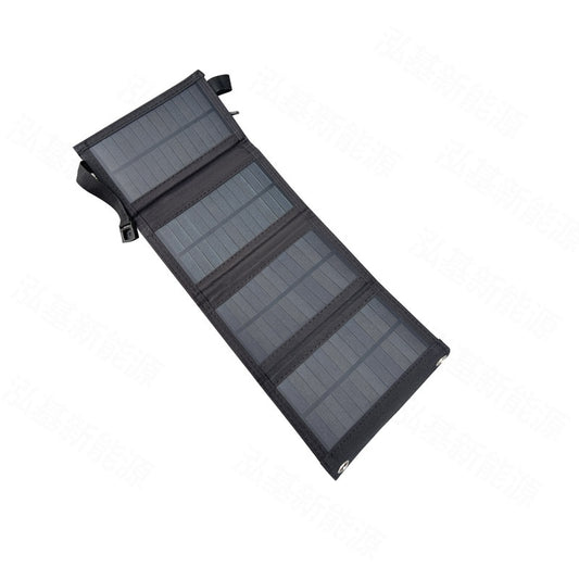 8W Portable Solar Folding Bag, Outdoor Energy Storage Solar Charger for Mobile Phones, Power Banks & Small Devices, USB 5V2A Emergency Power